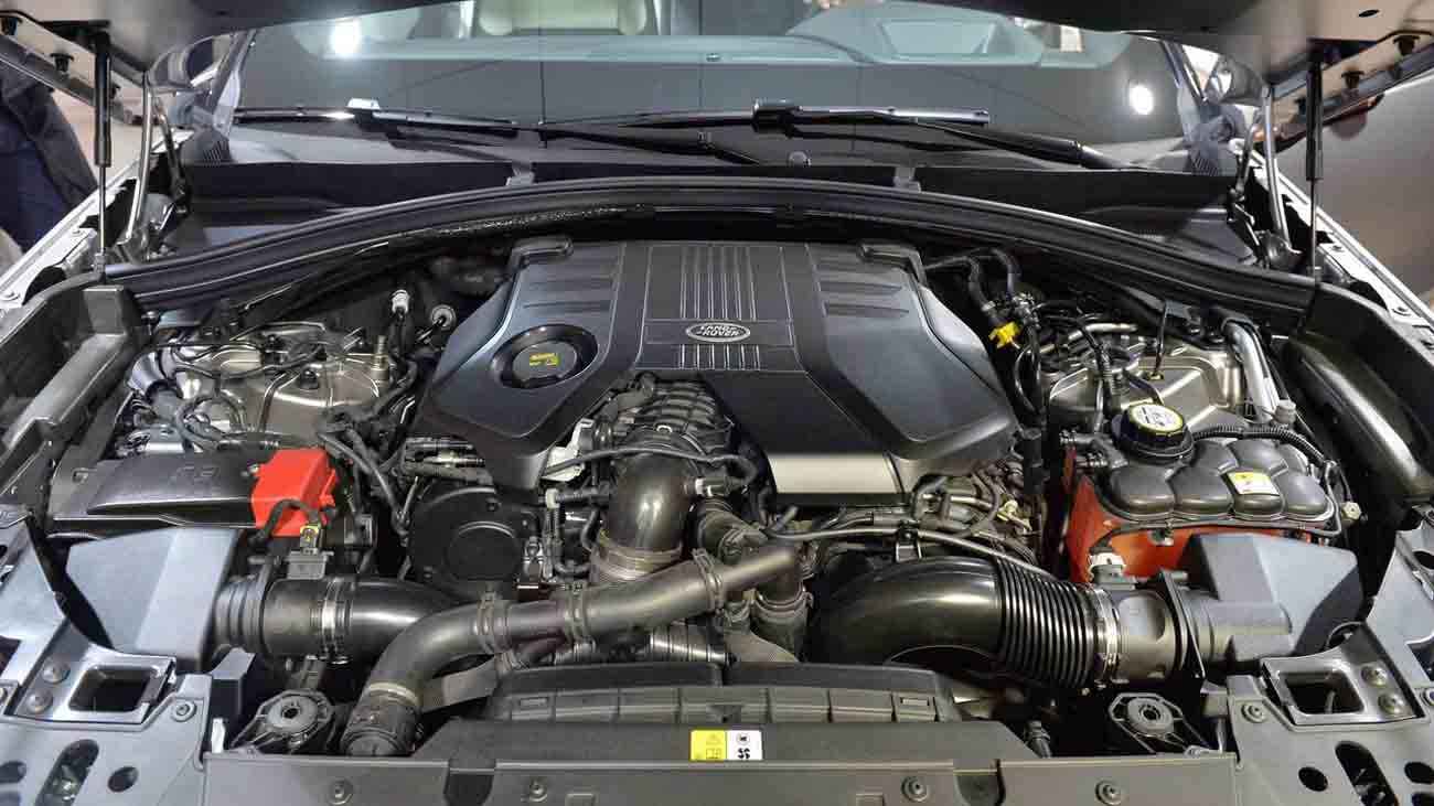 фото двигателя Range Rover Velar